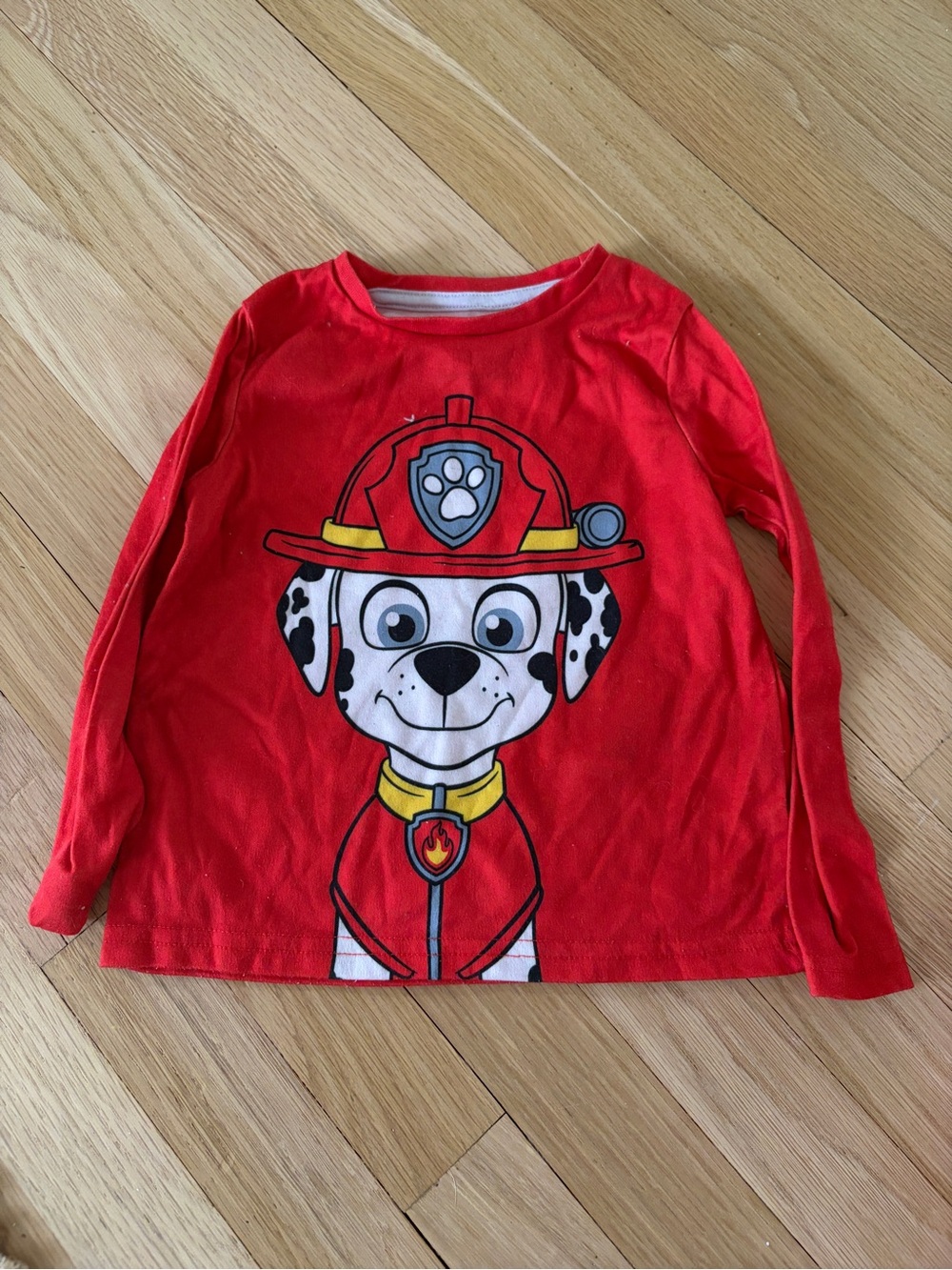 Paw Patrol Red Marshall Long Sleeve Tee